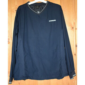EVINRUDE North End Pullover Windbreaker blue, Men's XXL, Drawstring hem, Fishing